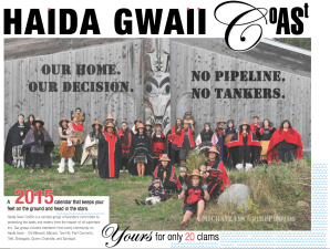 Haida Gwaii group CoAST Raises $2,000 with Gorgeous Calendars!