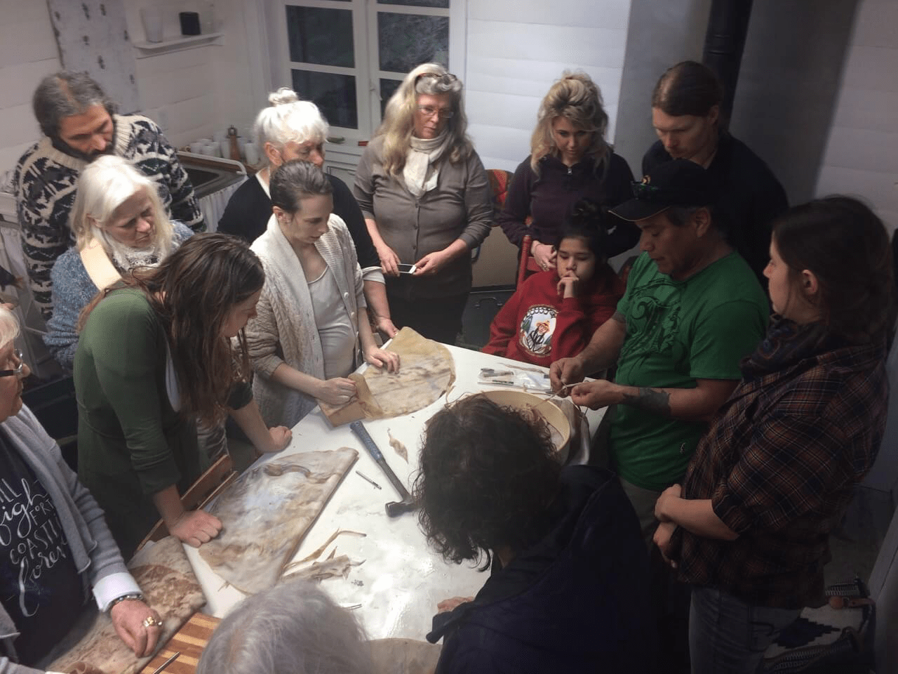 Drums ring out on Salt Spring Island