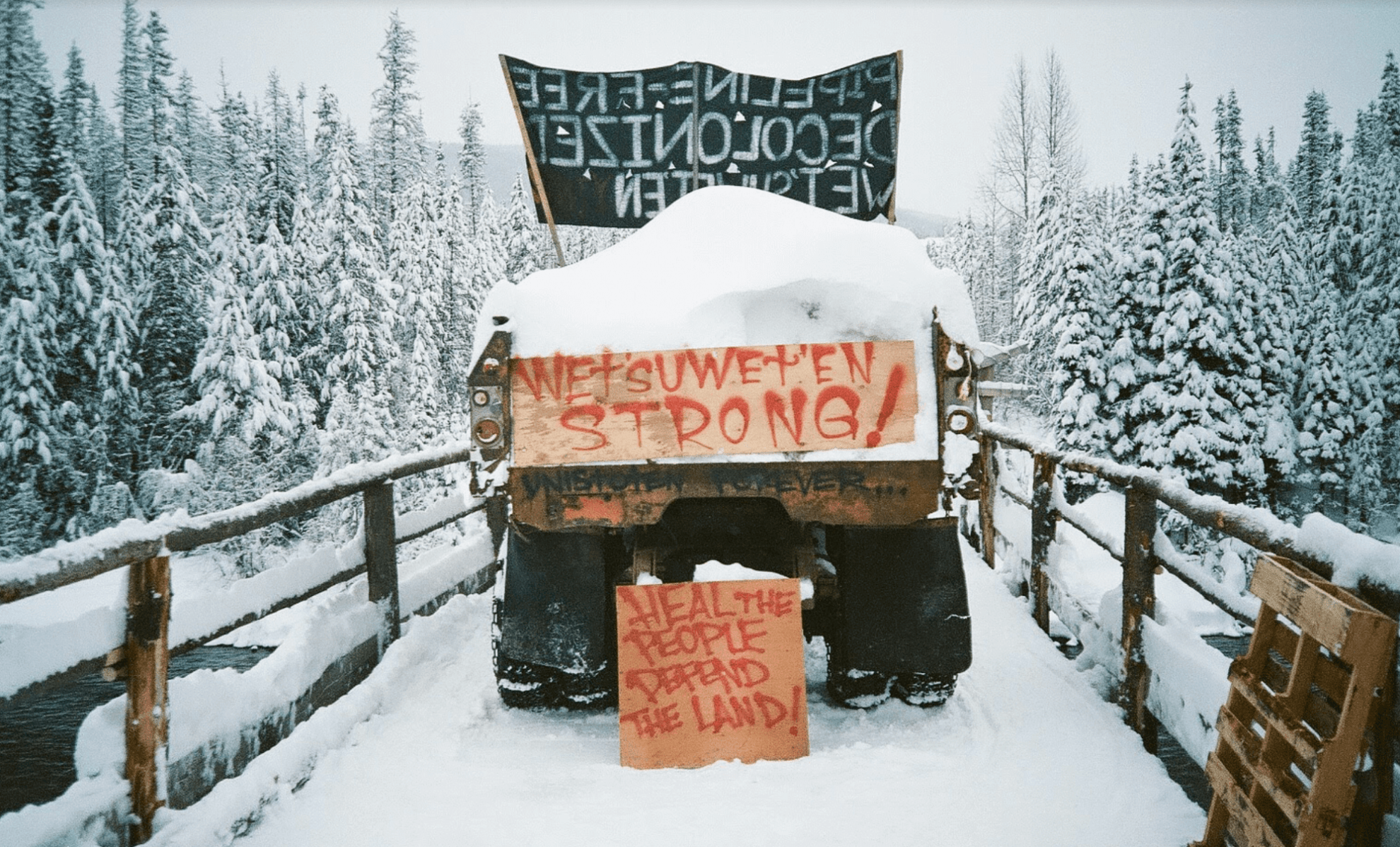 Wet’suwet’en launch legal challenge to pipeline
