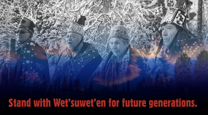 BREAKING: Wet’suwet’en House Chiefs launch legal challenge over climate impacts of fossil fuel projects on their territories