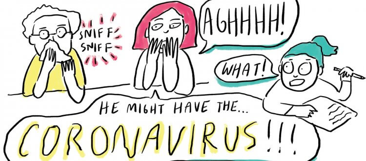 “Quaranzine” making workshop with Malaka Gharib on Friday, April 10th