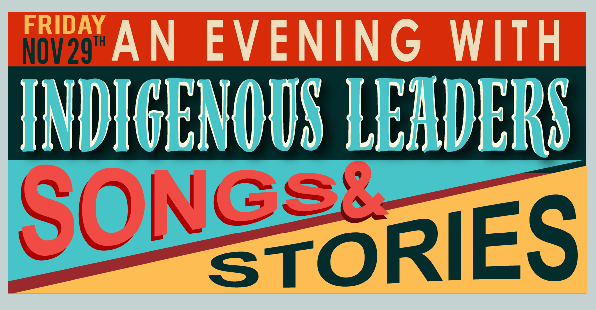 Braiding Cedar: An Evening of Indigenous stories + song