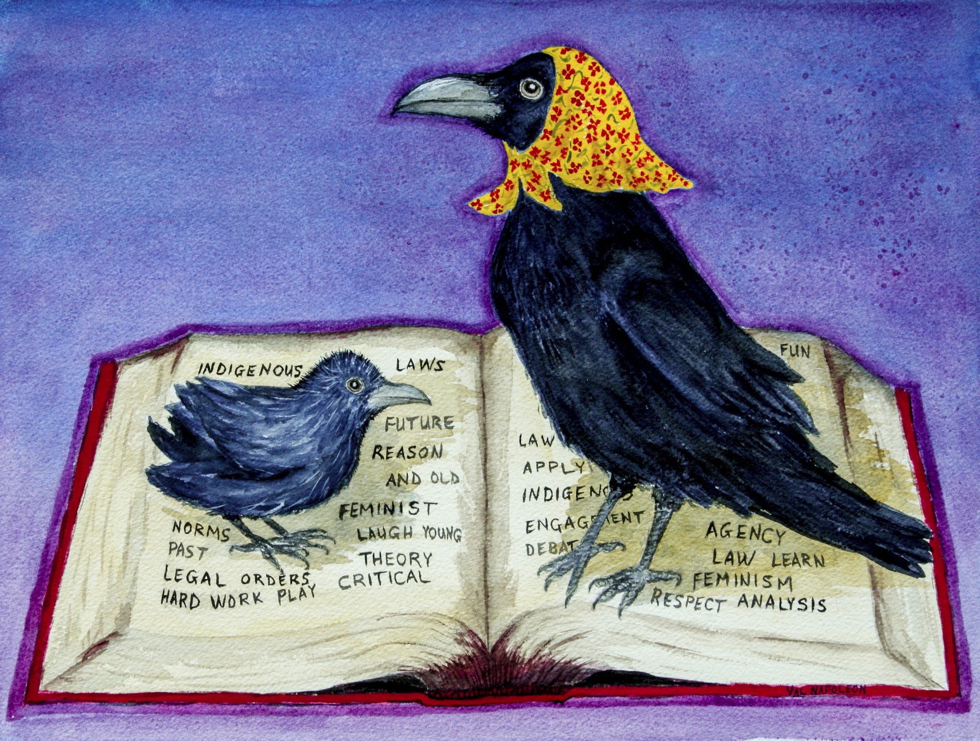 “Full Fledged Tricksters”: Val Napoleon & the Indigenous Law Research Unit