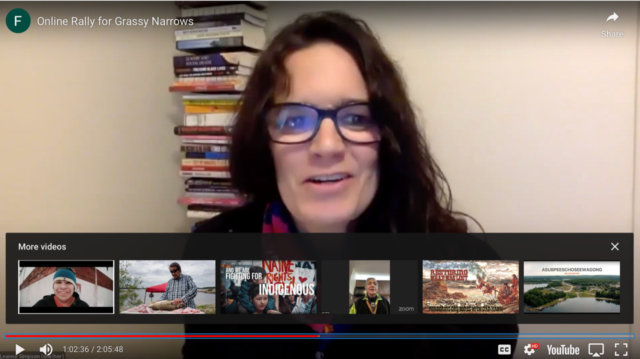 VIDEO: Online rally for Grassy Narrows