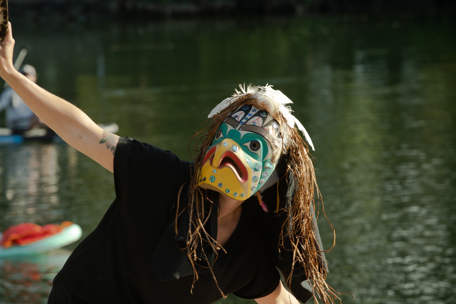 A beautiful evening on the water for West Moberly First Nations.