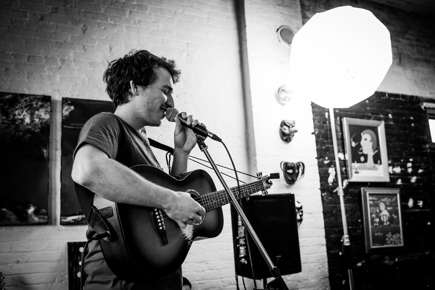 Raise your voice with song leader Luke Wallace