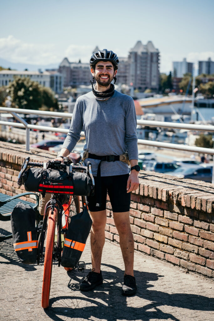 Nick at Victoria waterfront harbour